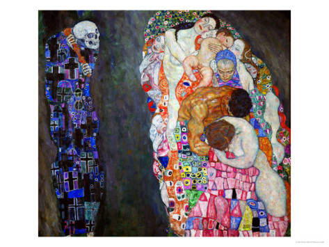 Life and Death - Gustav Klimt Paintings - Click Image to Close